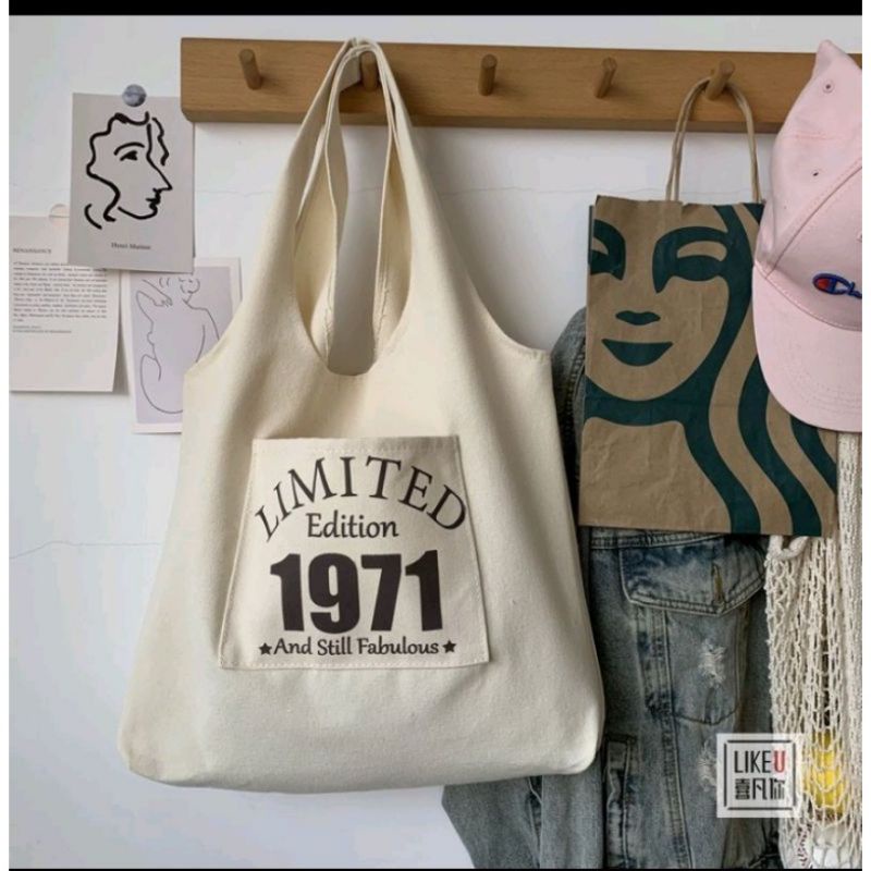 TOTEBAG KANVAS NJS BIG TOTE