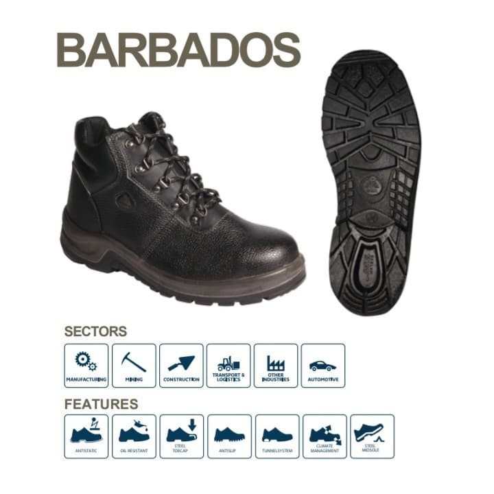 SAFETY SHOES BATA BARBADOS / SAFETY SHOES / SEPATU SAFETY BATA BARBADOS / SEPATU SAFETY PROMO