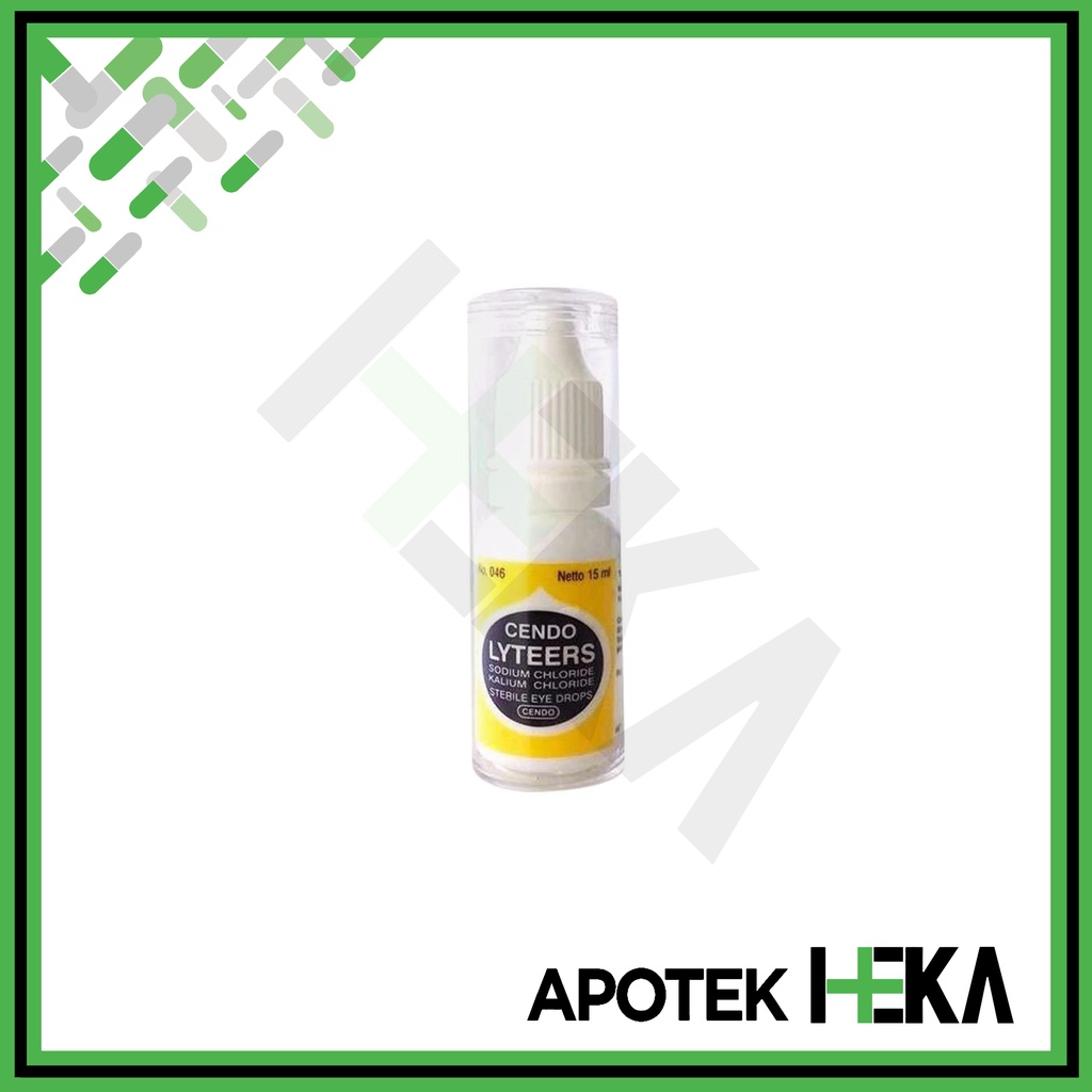 Cendo Lyteers 15 ml - Melumasi dan Menyejukan Mata Lensa Kontak (SEMARANG)