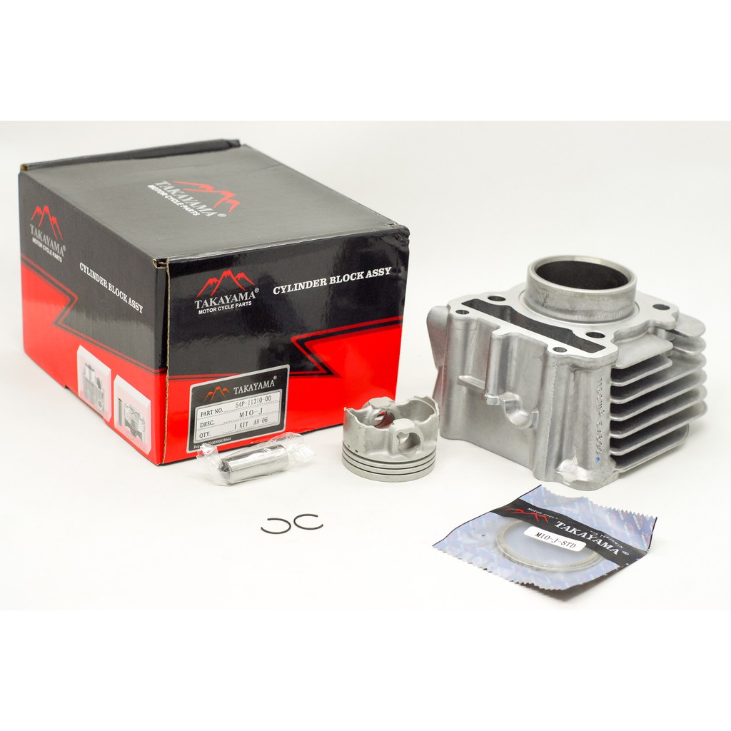 [Original] Cylinder Block Assy + Piston + Ring Blok Mio J - Takayama