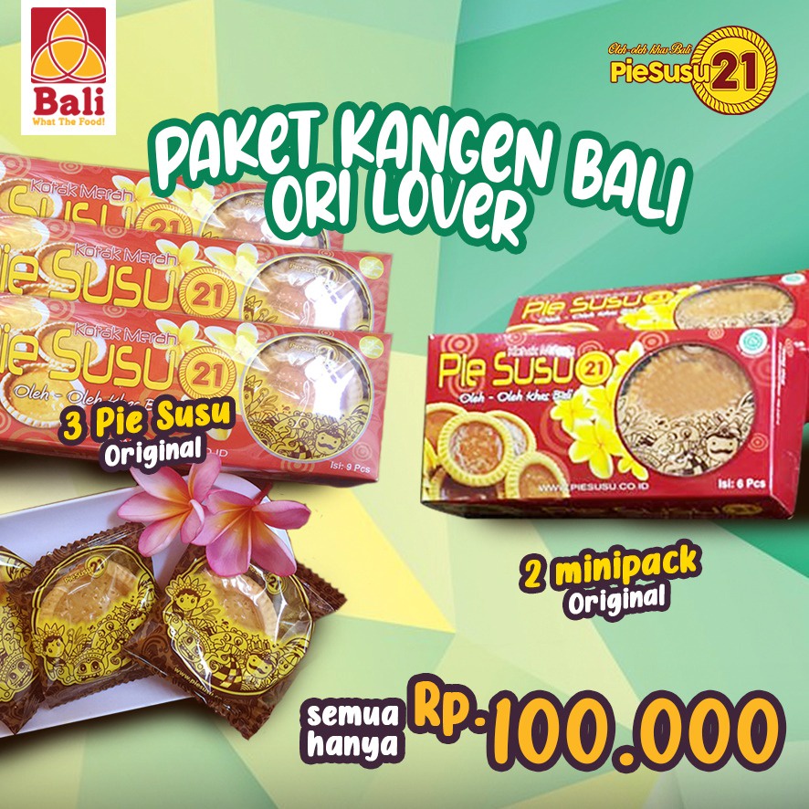 

PIE SUSU 21 PAKET KANGEN BALI ORI LOVER