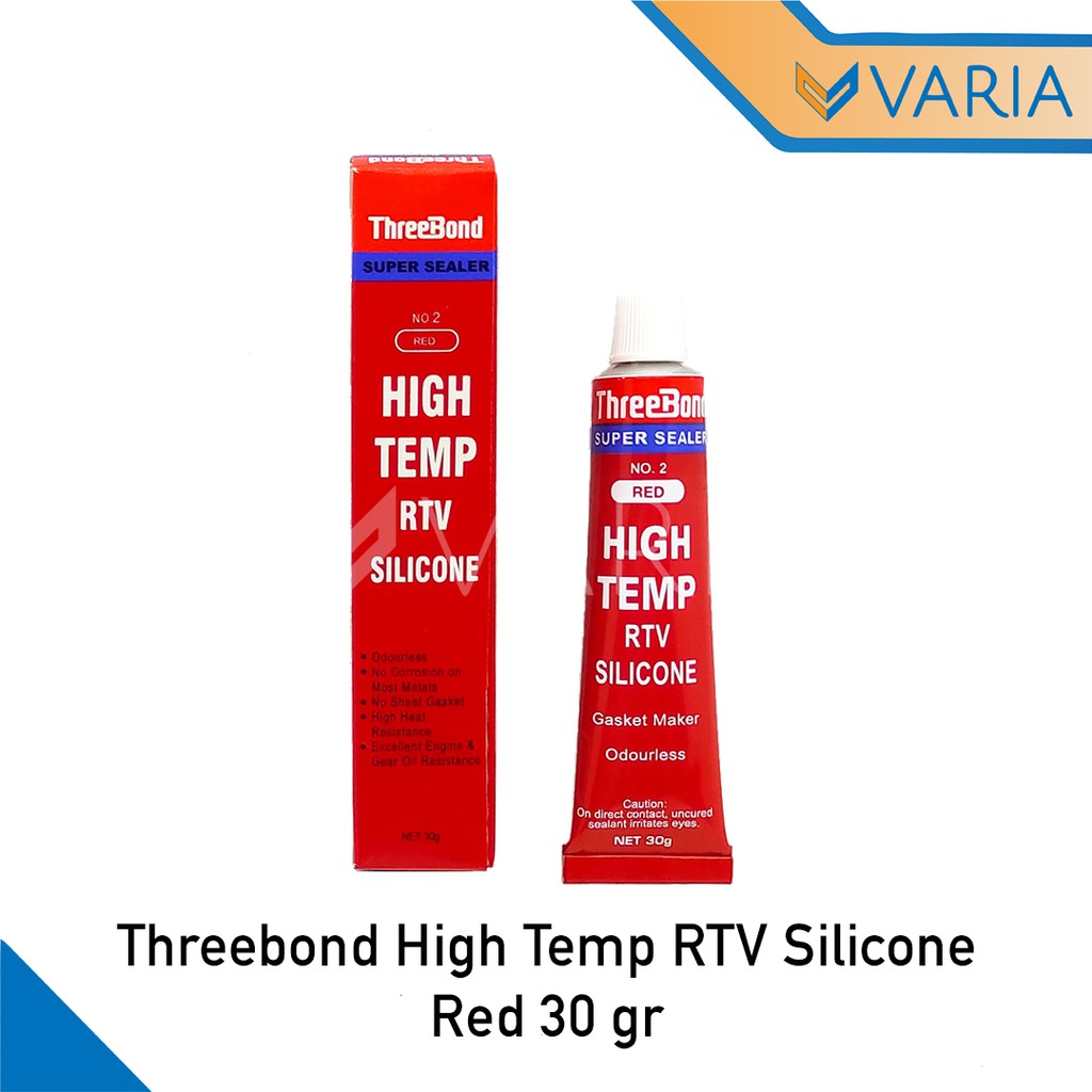 Lem Gasket Super Sealer High Temp RTV Silicone Threebond 30 g No 2 Red