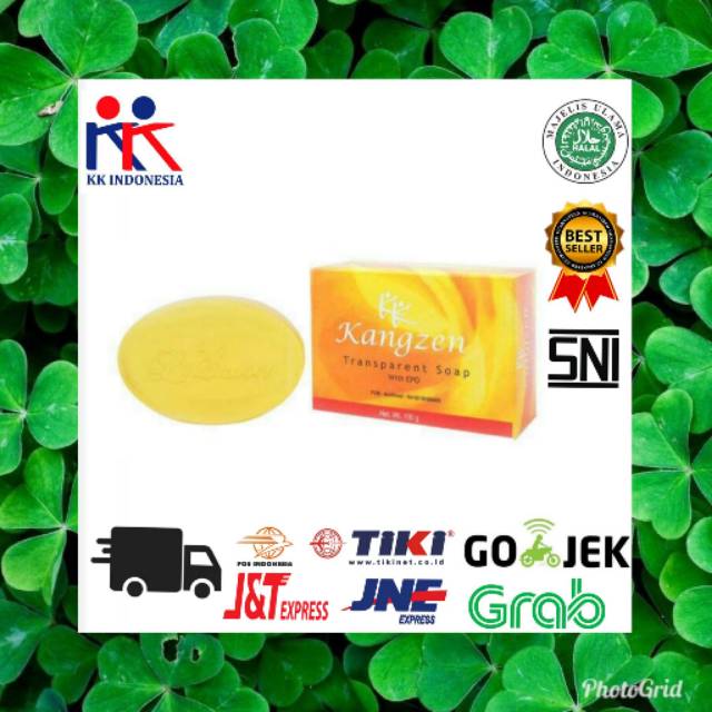 Kangzen Transparant Soap + EPO KK Indonesia ORIGINAL