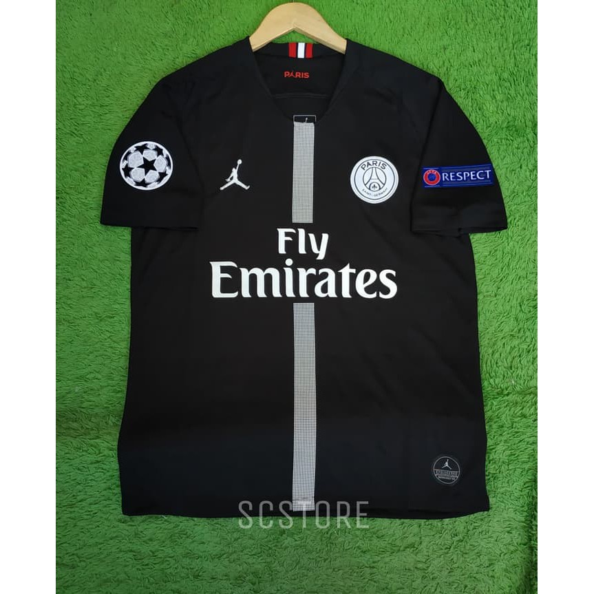 Dijual Jersey PSG X JORDAN Home FULL PATCH UCL 2018 2019 18 19 Grade Ori Murah