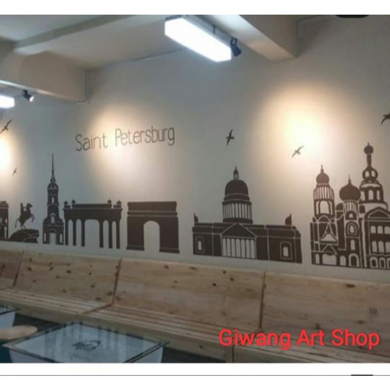 Lukis Dinding/ Mural Siluet