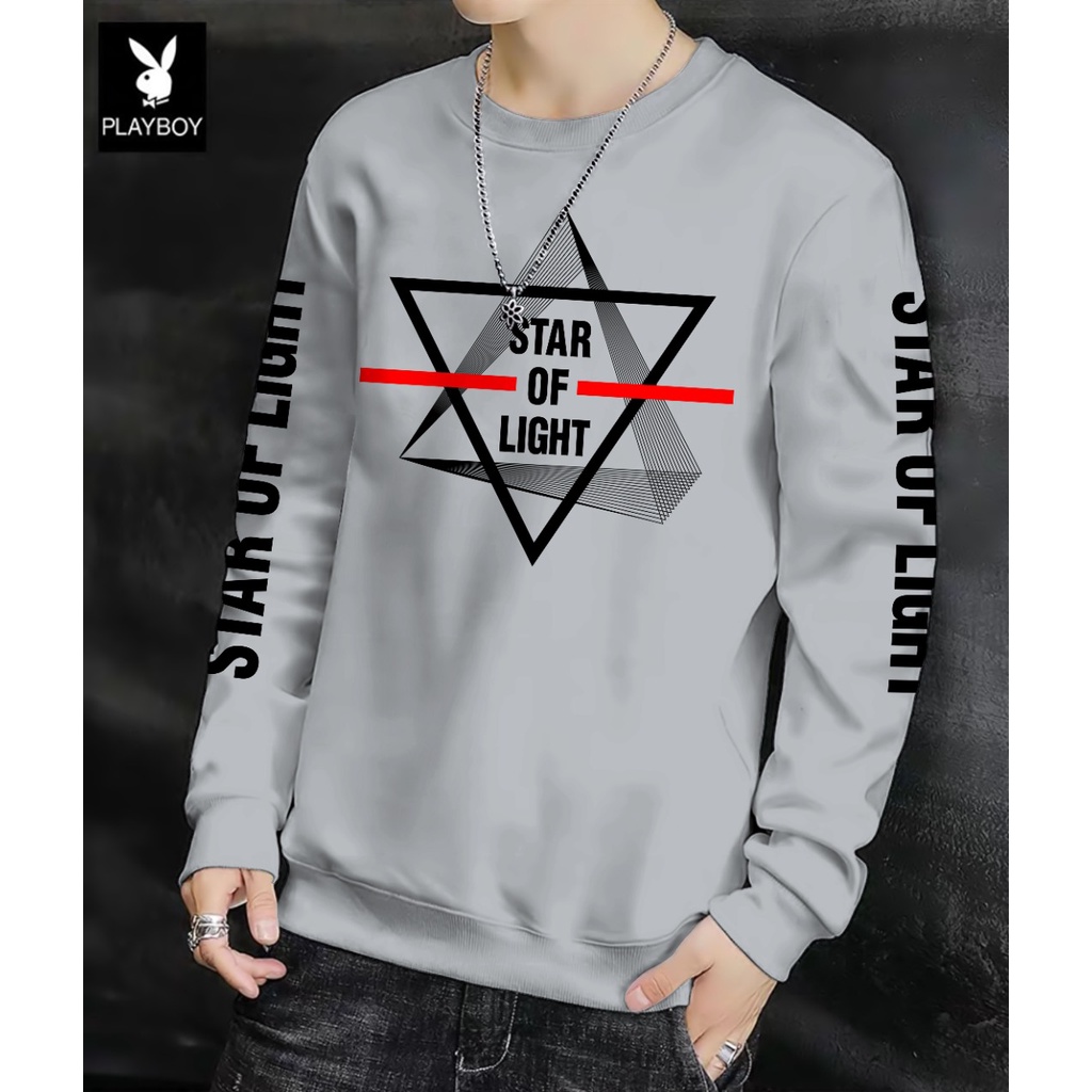 Sweater Pria/Sweter Pria/Sweter/Sweater Star of Light Bahan Babyterry UK M-L