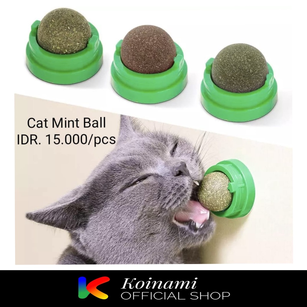 Catmint Ball / CatNip Kucing / Mainan Kucing / Aksesoris Kucing