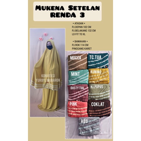 MUKENA STELAN SALMA/MUKENA STELAN KAOS TC/MUKENA STELAN SHOLAT/ABAYA STELAN SALMA/ABAYA STELAN KAOS 