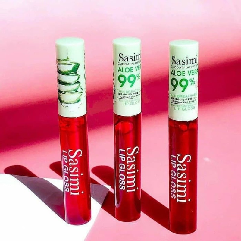 ✨NAGIHI✨ ECER - SASIMI ALOE VERA LIPTINT - Sasimi Aloe Vera Liptint 99% Lip Tint