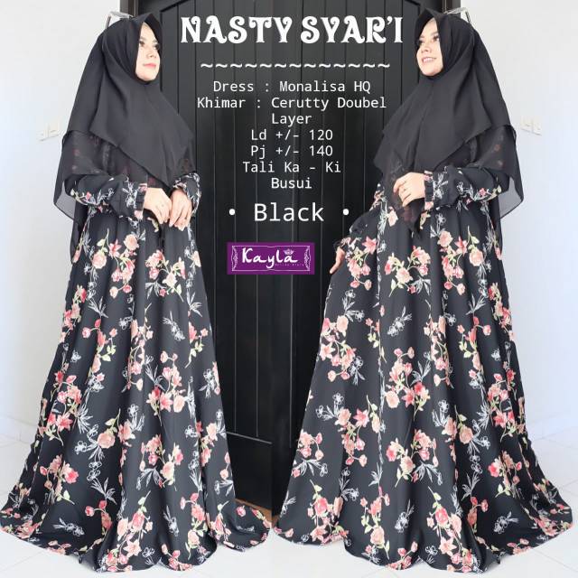 GAMIS NASTY SYARI KAYLA