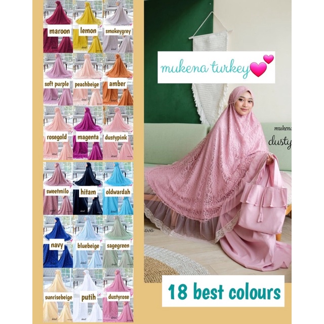 Mukena Turkey Dalanova