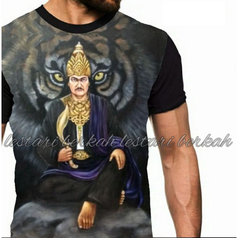 Kaos Prabu Siliwangi macan putih kujang khas jawa barat sunda anak cowok pria distro bandung murah k