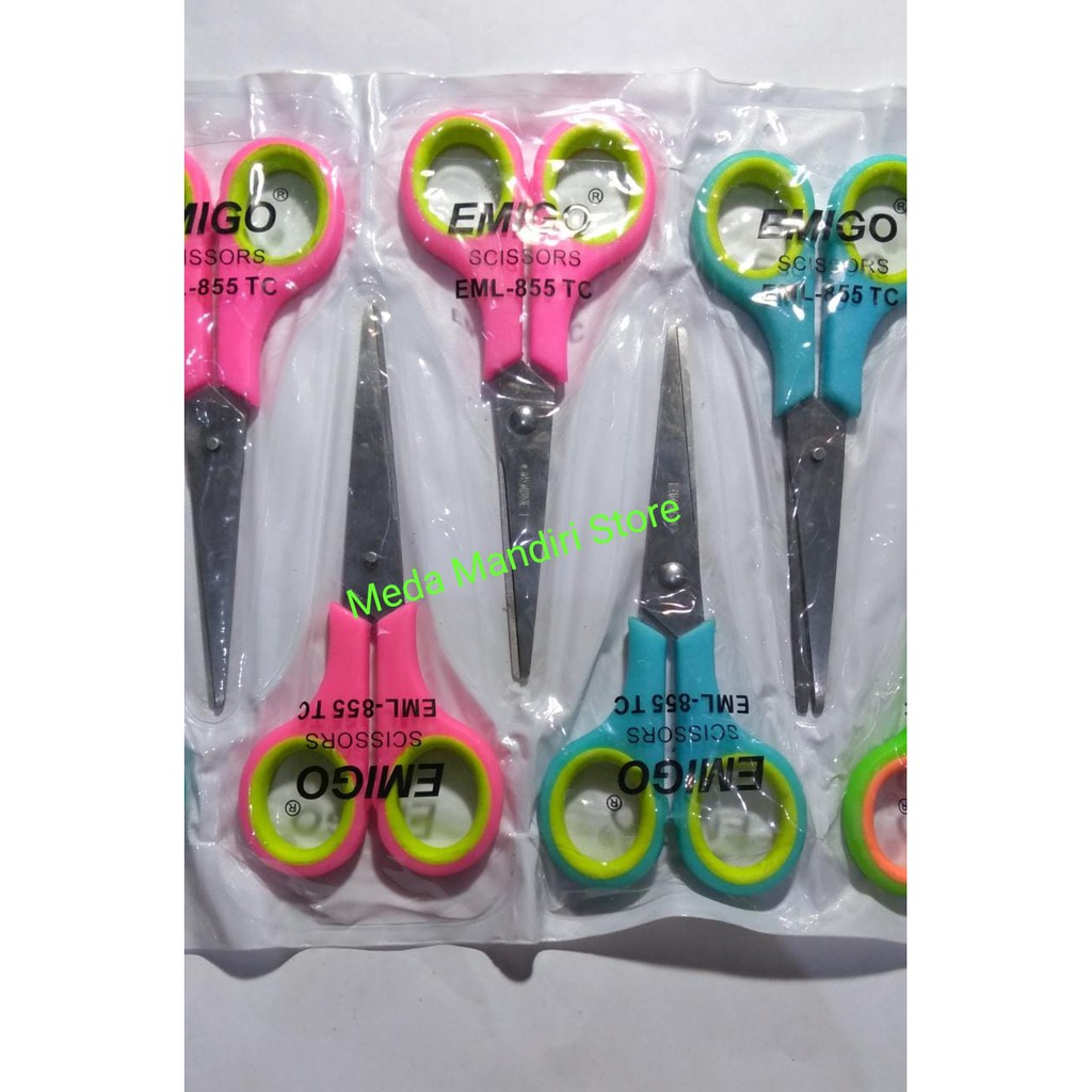 

Gunting Emigo Tanggung 16 cm Warna