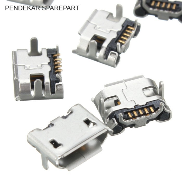 Konektor Charger Cina 5 Pin Horn Mito Advan