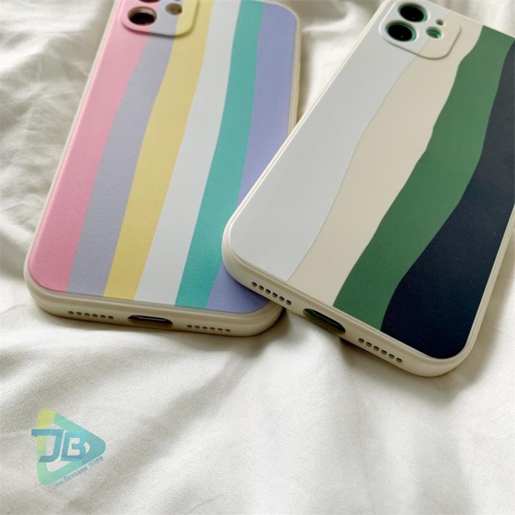 SOFTCASE MACARON PELINDUNG KAMERA CUSTOM RAINBOW OPPO VIVO SAMSUNG REALME XIAOMI IPHONE INFINIX FOR ALL TYPE JB5811