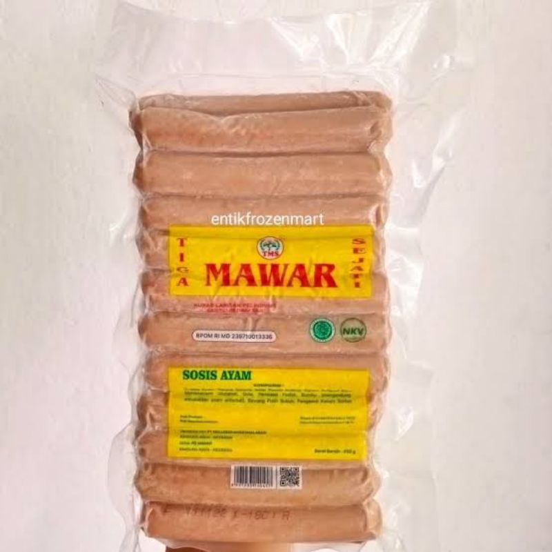 

Mawar Sosis Ayam 450g