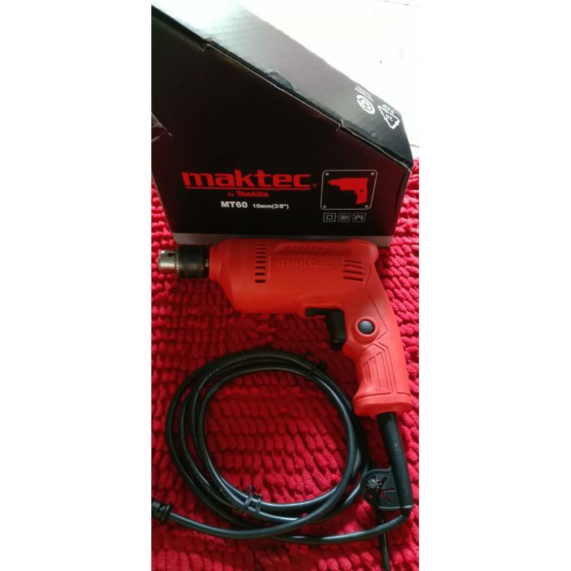Bor listrik 10mm maktec MT60
