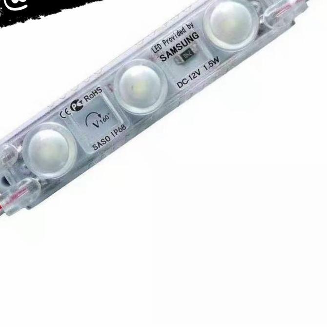 Led Modul Samsung 2835 3LED 6313 IP68 12V -Putih (20pcs) terpercaya