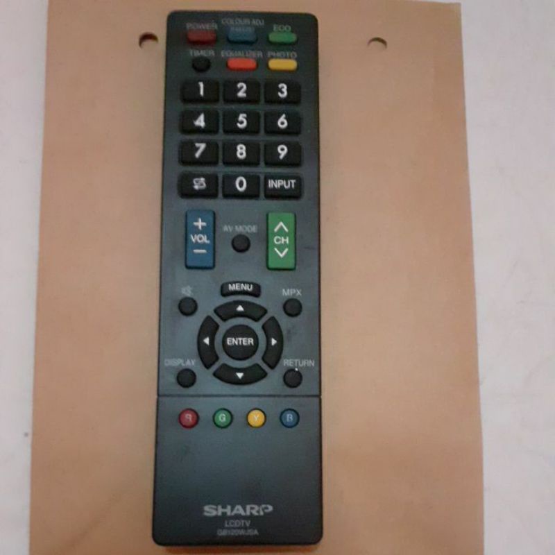 Remote TV LCD LED SHARP Original Asli . GB120WJSA .