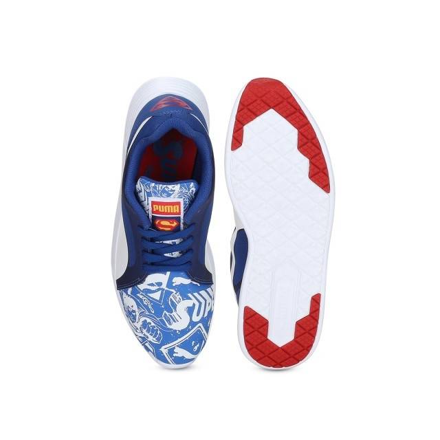 ST Trainer Evo Superman Street Jr Kids Sportstyle Shoes Sepatu Puma Anak Junior