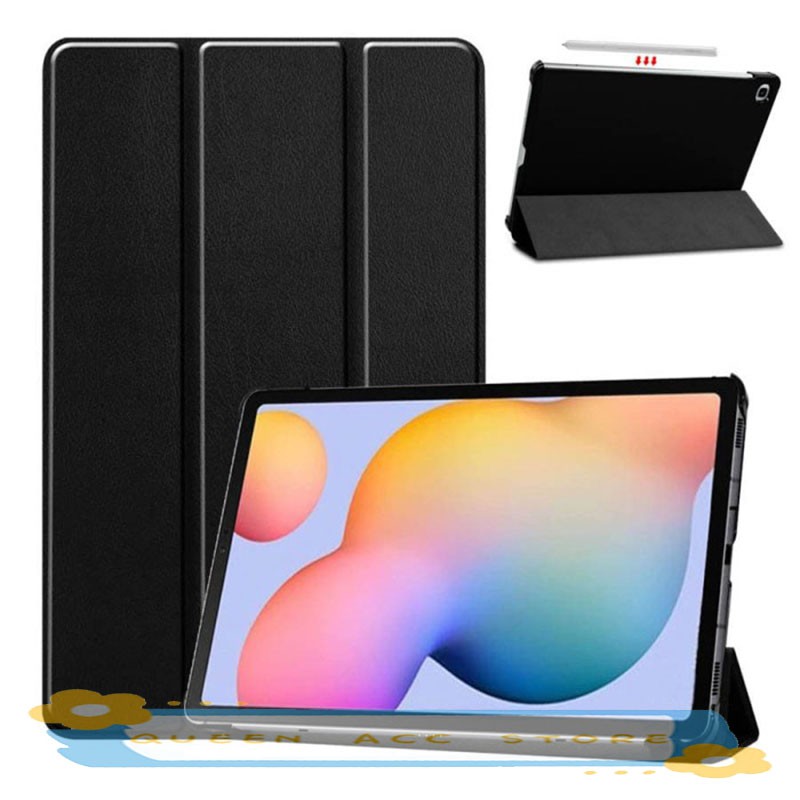 Flip Case Samsung Tab S6 LITE Casing Plindung Tablet Case Cover 360