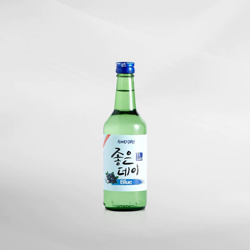 Soju Good Day Blueberry 360 Ml ( Original &amp; Resmi By Vinyard )