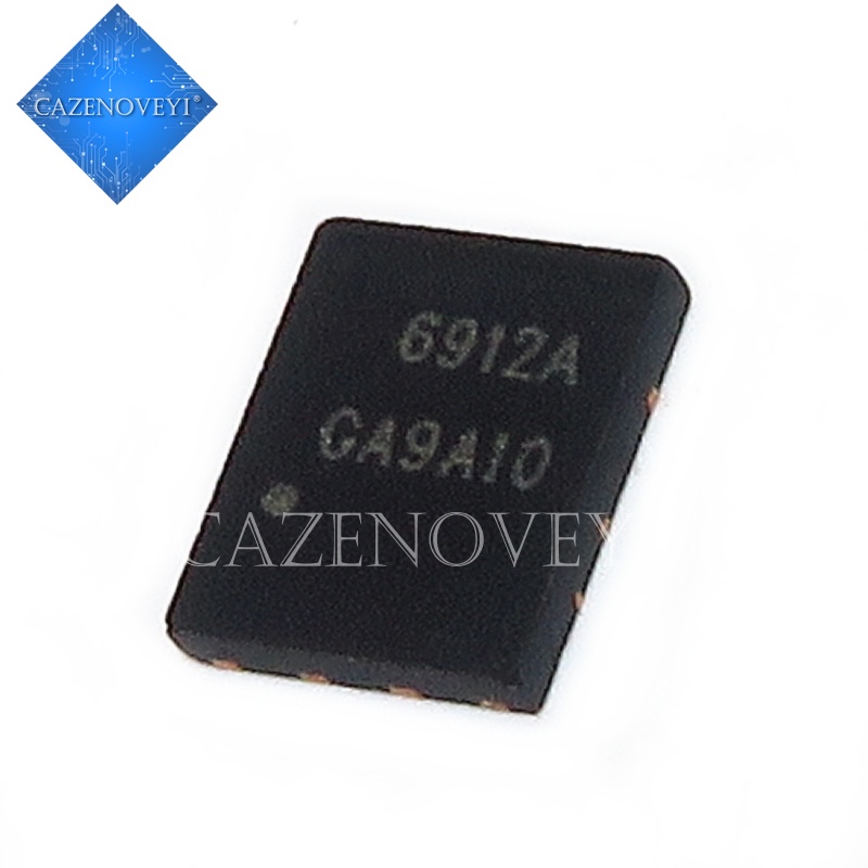 5pcs Ic Aon6912A Aon6912 6912 Qfn-8