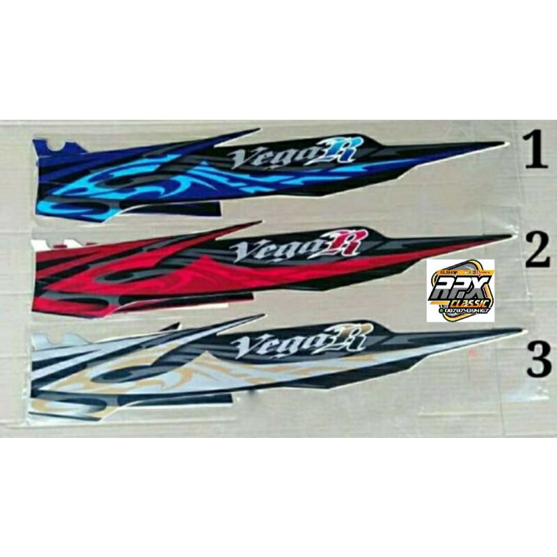 striping vega r new striping stiker vega R new 2008 all warna standar