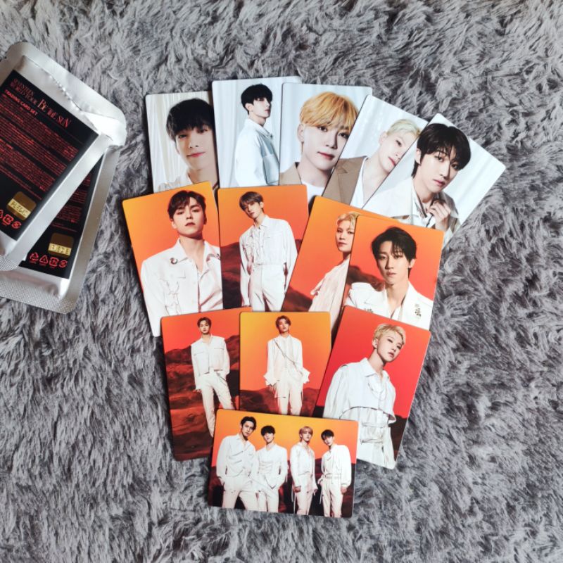 [Ready Stock] - Trading Cards / TC SEVENTEEN BE THE SUN / BeTS Wonwoo Jun DK Seungkwan The8 Mingyu J