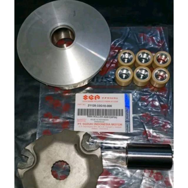 rumah roller set assy spin 125 skywave