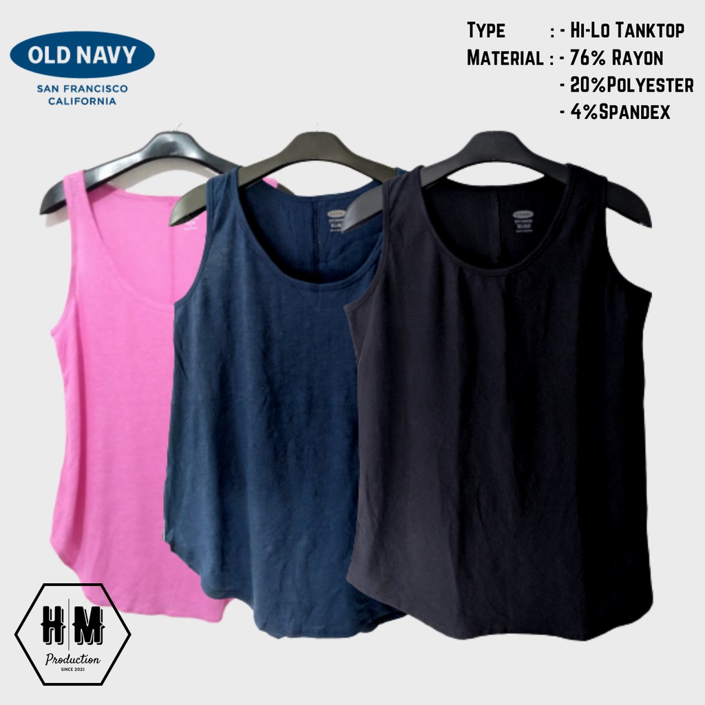 Tank Top Wanita Polos Tali Besar Rayon Polyester - Tangtop Jumbo - Tanktop Old navy - Tengtop Import-4
