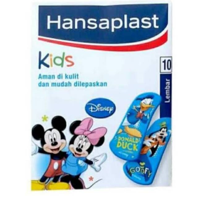 Hansaplast Plester Anak Mickey Mouse isi 10 lembar