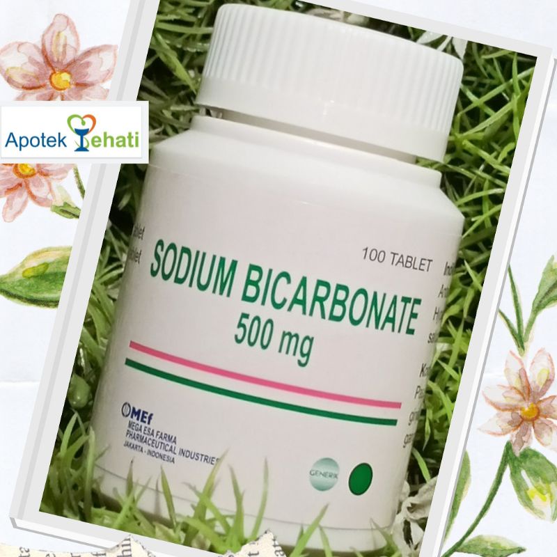 SODIUM BICARBONATE / BIKARBONAT 500 mg per BOTOL