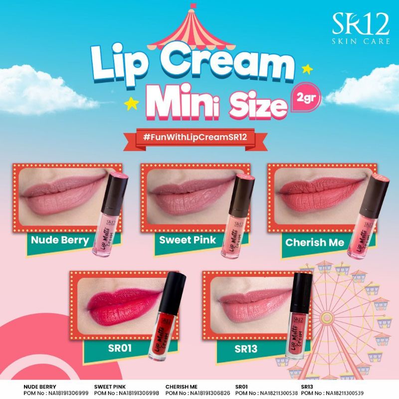 lip cream mini SR12
