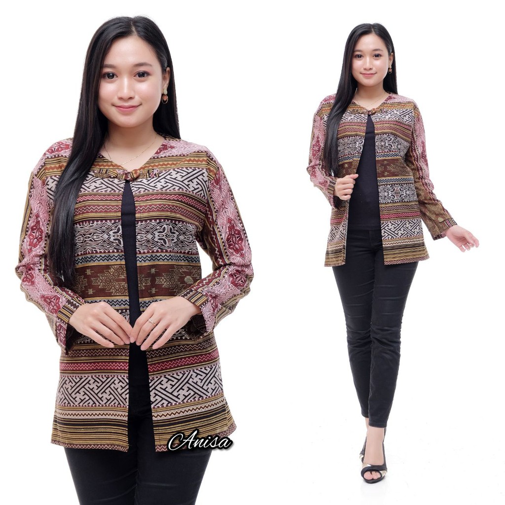 ATASAN BATIK WANITA BOLERO BATIK BLUS BATIK FASHION BATIK