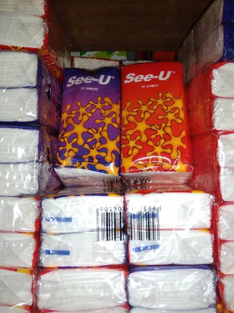 Tisue Laku banget Tysu facial premium Tissue SEE-U ( 200 sheet )