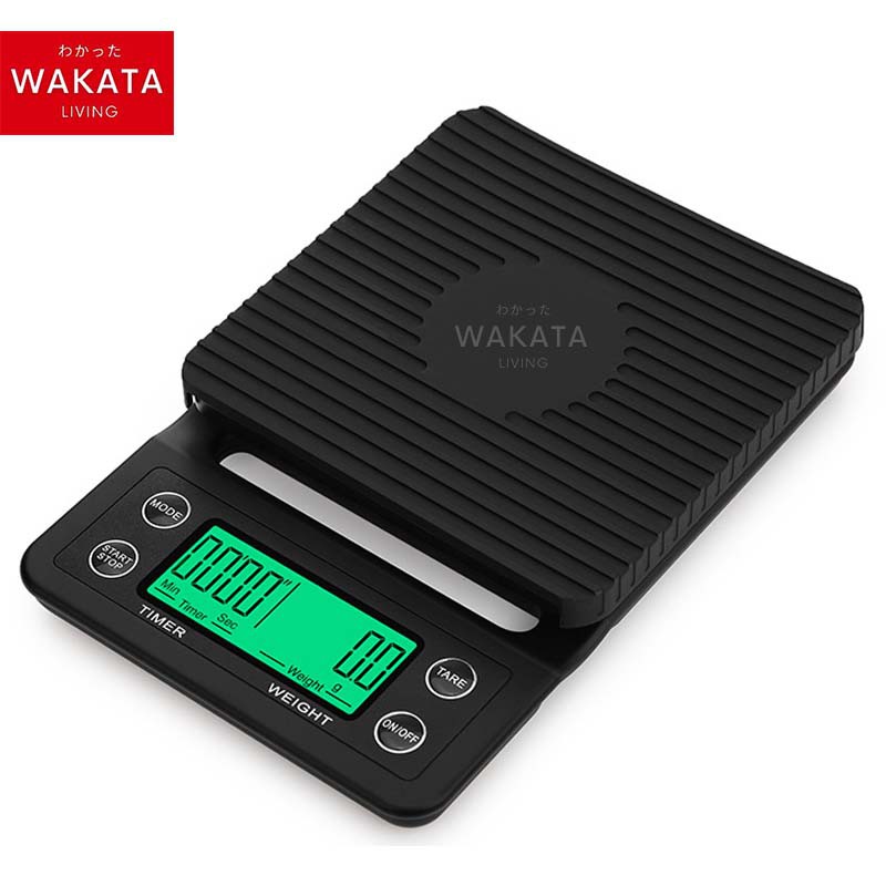 THOME Timbangan Kopi Digital / Coffee Drip Scale with TIMER 3kg - for Manual Brew / V60 Drip