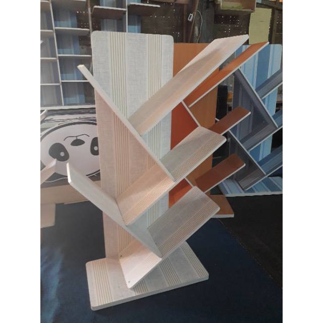  rak  buku minimalis  elegan mewah Shopee  Indonesia