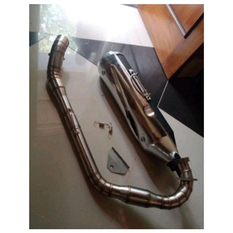 knalpot tiger revo leher boom stainles pnp tiger vixion cb gl mega pro cbr verza dll