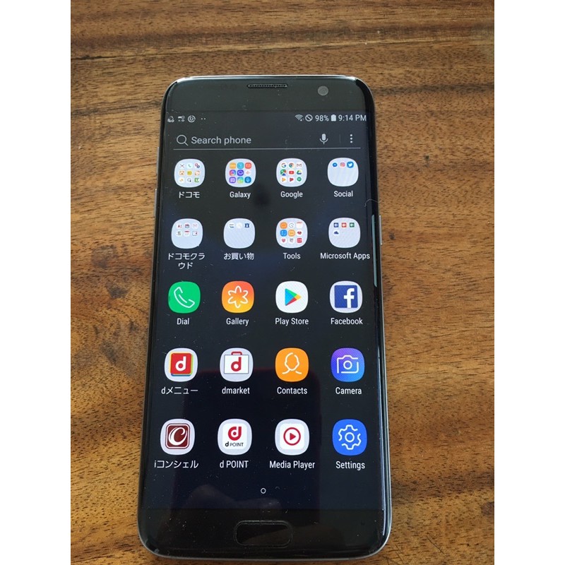 Samsung s7 edge SC-02H docomo batangan