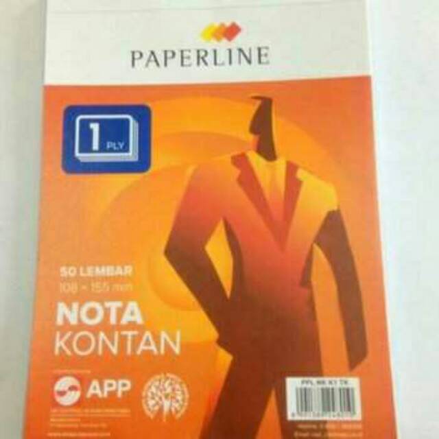 

Buku Nota Kecil 1 Ply 50 Lembar Paperline