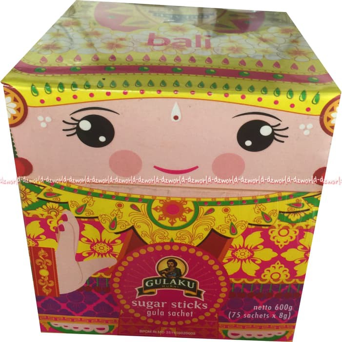 

BIG SALE GULAKU SUGAR STICK SACHET GULAKU GAMBAR BONEKA 75 SACHETS !!