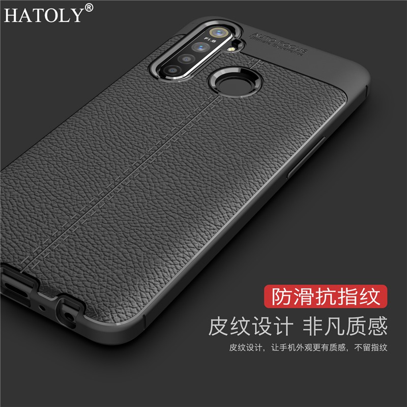 Case Realme 5 Ultra Slim Autofocus Leather Premium Softcase