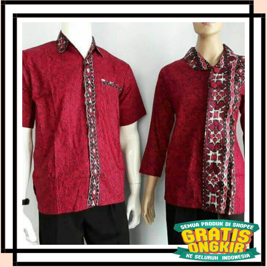 BATIK ANAK DEWASA ORANGTUA ALISAN / Risna Batik kemeja Kenongo Batik