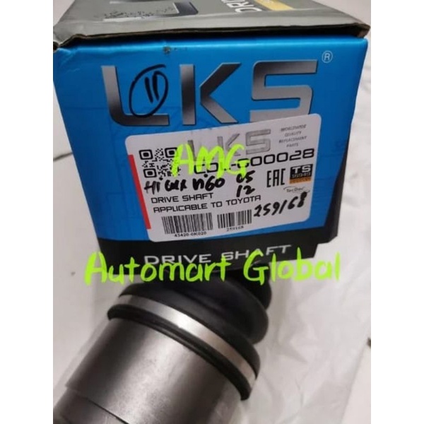 as roda depan toyota hilux vigo 2005-2015