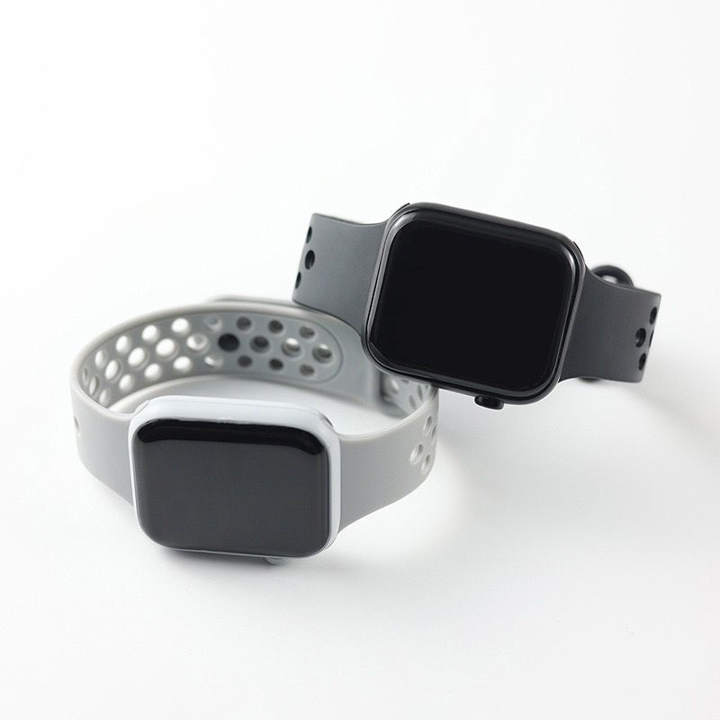 JY J032 Jam Tangan Elektronik Fashion Rubber LED Digital Warna Rainbow Anti Air Termurah Import