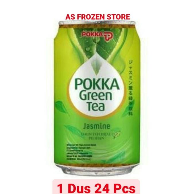 

(BISA COD) Pokka Green Tea Kaleng 300 ml / Pokka Jasmine Green Tea Kaleng 300 ml MURAH Kode 642