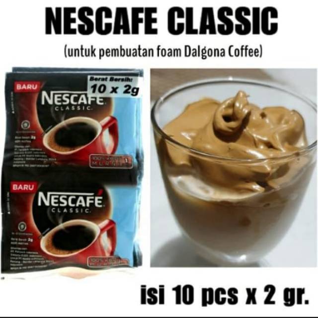 

NESCAFE CLASSIC SACHET 10 PCS