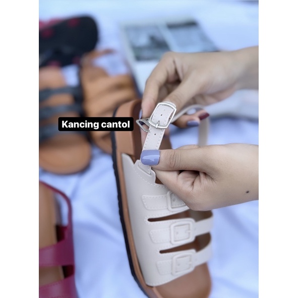 GJAZ SLING SANDAL TRIAPPLE (3 STRAP) WATERPROOF IMPORT