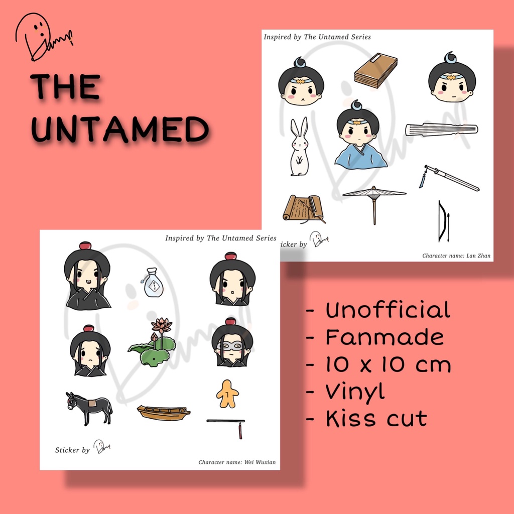 

THE UNTAMED Stickers